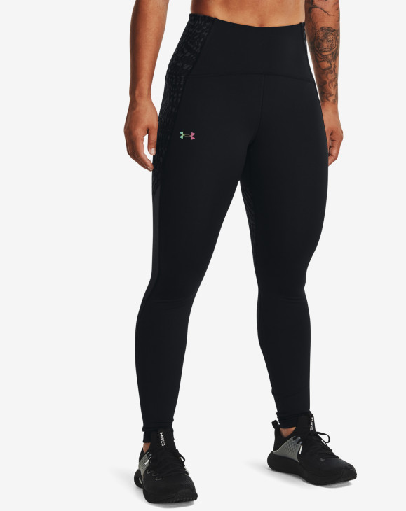 detail Dámské legíny Under Armour UA Rush Legging 6M Novelty-BLK