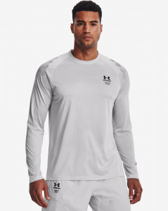 Pánské tričko s dlouhým rukávem Under Armour UA Armourprint LS-GRY