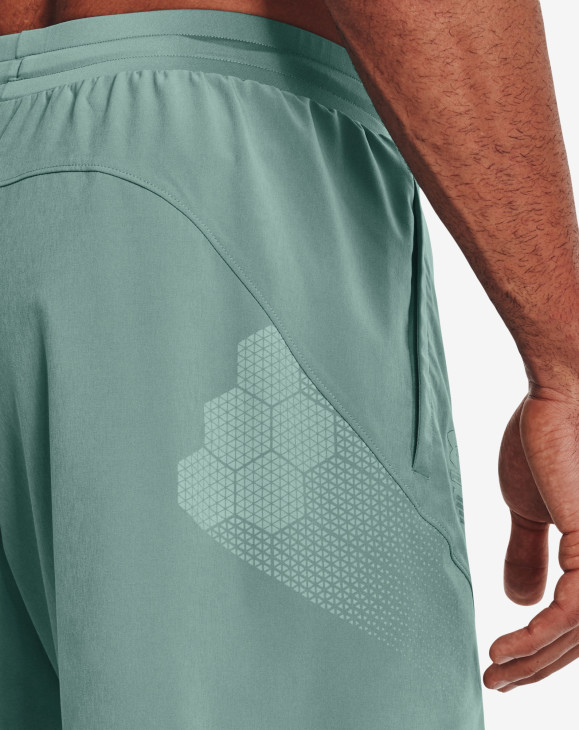 detail Pánské kraťasy Under Armour UA Armourprint Woven Shorts-GRN