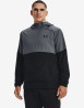 náhled Pánská nepromokavá bunda Under Armour UA WOVEN ASYM ZIP PULLOVER-GRY