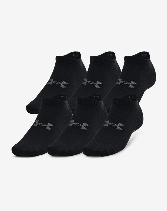 detail Dámské ponožky Under Armour UA Essential No Show 6pk-BLK