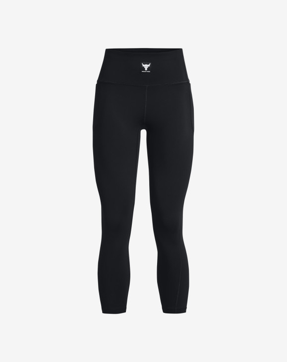 detail Dámské legíny Under Armour Pjt Rock Meridian Ankl Lgn-BLK