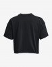 náhled Dámské tričko s krátkým rukávem Under Armour UA Pjt Rck SS Crop-BLK