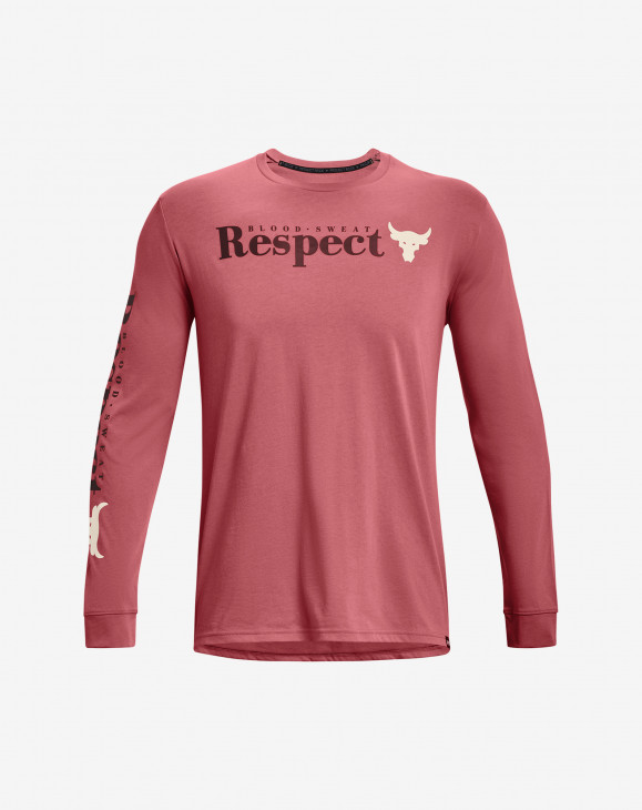 detail Pánské tričko s dlouhým rukávem Under Armour UA PJT ROCK RESPECT LS-PNK