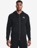 náhled Pánská mikina Under Armour UA Essential Fleece FZ Hood-BLK