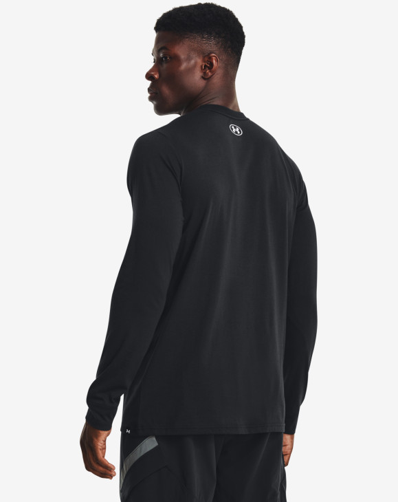 detail Pánské tričko s dlouhým rukávem Under Armour UA PJT ROCK BRAHMA BULL LS-BLK