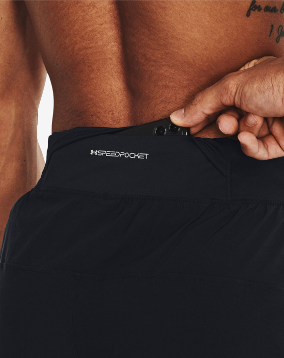 detail Pánské běžecké kalhoty Under Armour UA OUTRUN THE STORM PANT -BLK