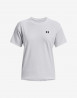 náhled Dámské tričko s krátkým rukávem Under Armour UA Esential Cttn Stretch Tee-WHT