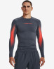 náhled Pánské funkční tričko Under Armour UA HG Armour Novelty LS-GRY