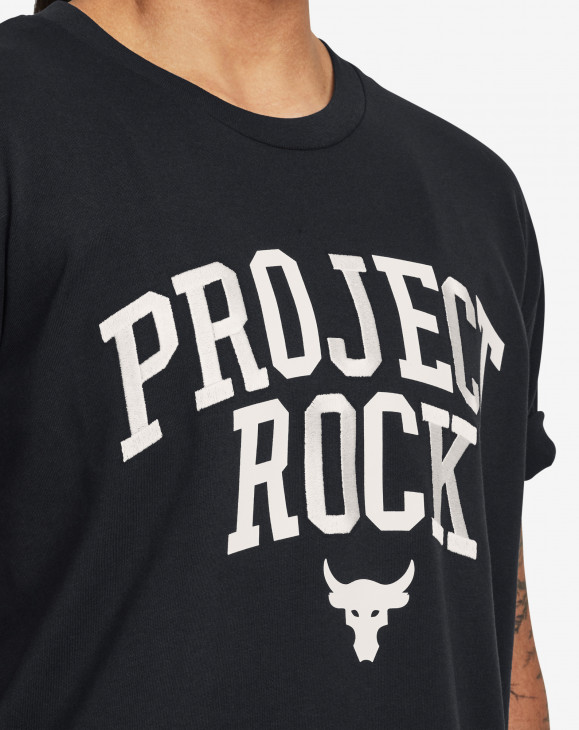detail Dámské tričko s krátkým rukávem Under Armour Pjt Rock Hwt Campus T-BLK