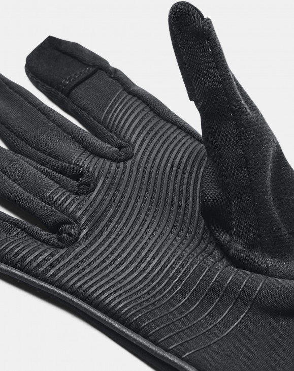detail Dámské rukavice Under Armour UA Storm Run Liner-BLK