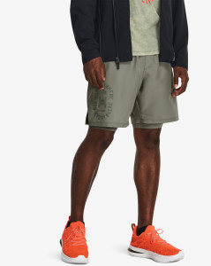 Pánské kraťasy Under Armour RUN ANYWHERE SHORT-GRN