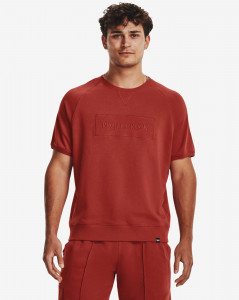 Pánské tričko s krátkým rukávem Under Armour Pjt Rock Terry Gym Top-RED