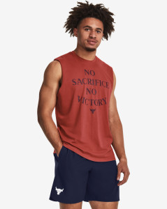 Pánské tílko Under Armour Pjt Rock SMS SL Tank-RED