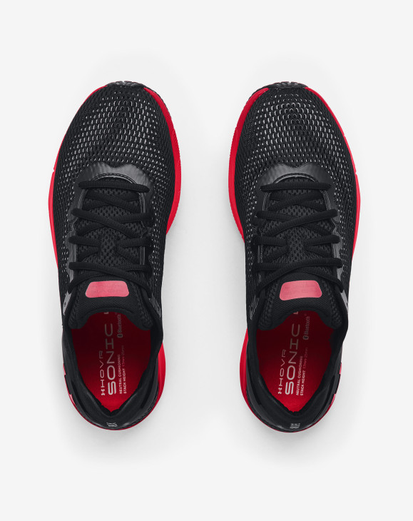 detail UA HOVR Sonic 4 Clr Shft-BLK