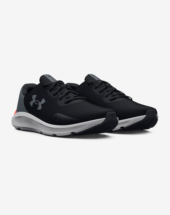 detail Pánské běžecké boty Under Armour UA Charged Pursuit 3 Tech-BLK