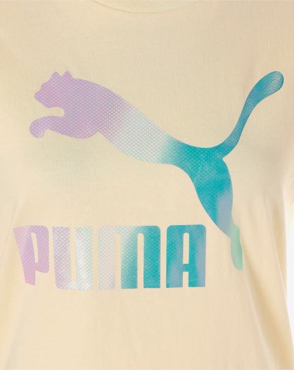 detail Dámské tričko s krátkým rukávem Puma Crystal G. Graphic Tee