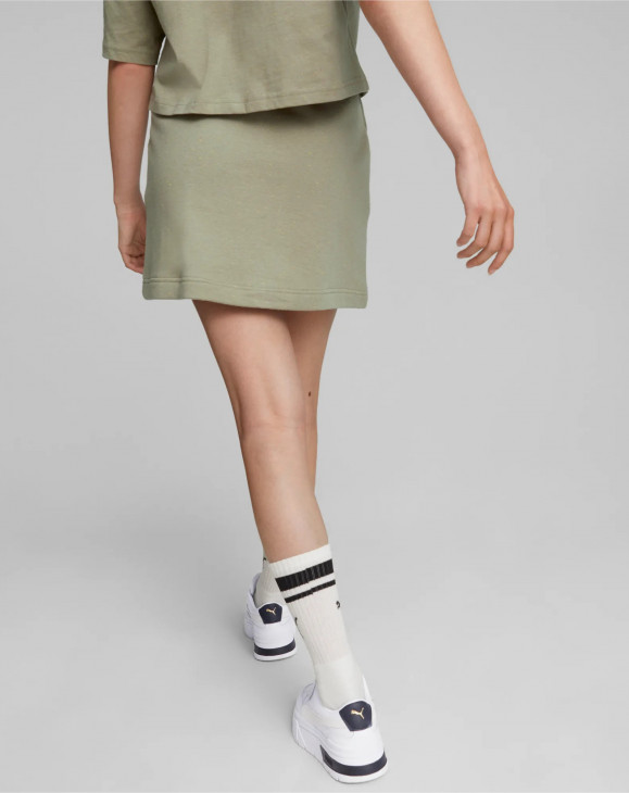 detail Dámská sukně Puma RE:Collection Mini Skirt TR Pebble Gray