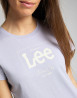 náhled Dámské tričko s krátkým rukávem Lee BOX LOGO TEE LAVENDER DUSK