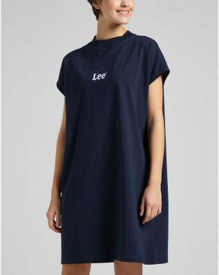Dámské šaty Lee T-SHIRT DRESS NAVY