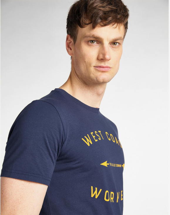 detail WORKWEAR TEE DARK NAVY