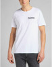 náhled Pánské tričko s krátkým rukávem Lee SS TONAL LOGO TEE WHITE bílé
