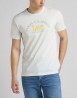 náhled Pánské tričko s krátkým rukávem Lee KANSAS CITY TEE OFF WHITE