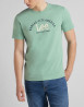 náhled Pánské tričko s krátkým rukávem Lee KANSAS CITY TEE GRANITE GREEN