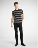 náhled BASIC STRIPE TEE BLACK