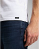 náhled Pánské tričko s krátkým rukávem Lee TWIN PACK V NECK WHITE bílé