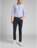 náhled SLIM BUTTON DOWN WASHED BLUE