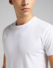 náhled Pánské tričko s krátkým rukávem Lee 2-PACK CREW WHITE