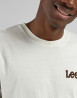 náhled Pánské tričko s krátkým rukávem Lee SS LOGO TEE ECRU