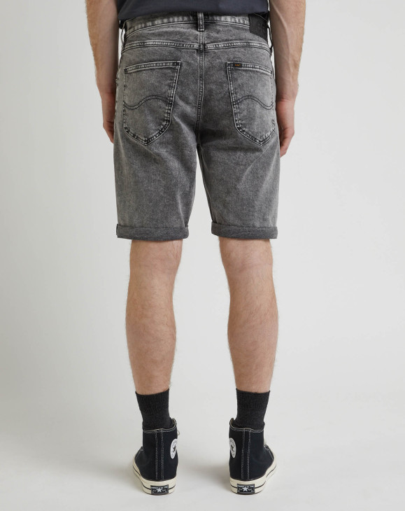 detail Pánské kraťasy Lee 5 POCKET SHORT GREY STORM