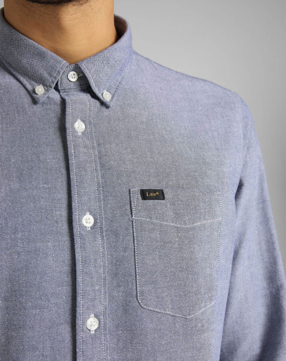 detail LEE BUTTON DOWN NAVY