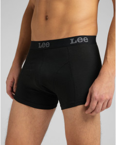 Pánské boxerky Lee 2-PACK TRUNK BLACK