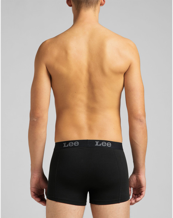 detail Pánské boxerky Lee 2-PACK TRUNK BLACK