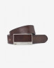 náhled BUCKLE BELT DARK BROWN