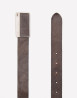 náhled BUCKLE BELT DARK BROWN