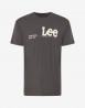 náhled Pánské tričko s krátkým rukávem Lee LOGO TEE WASHED BLACK