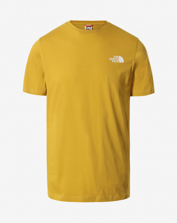 detail Pánské tričko s krátkým rukávem The North Face M S/S SIMPLE DOME TEE - EU žluté