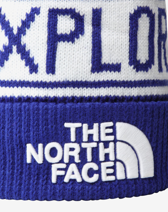 detail Pánská čepice The North Face RETRO TNF POM BEANIE