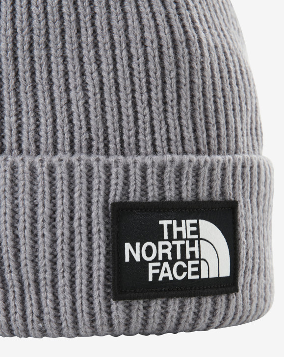 detail Dámská čepice The North Face TNF LOGO BOX POM BEANIE