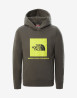 náhled Dětská mikina The North Face Y BOX P/O HOODIE khaki