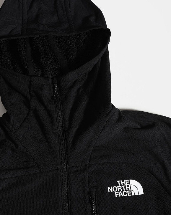 detail W SUMMIT L2 FUTUREFLEECE FULL ZIP HOODIE