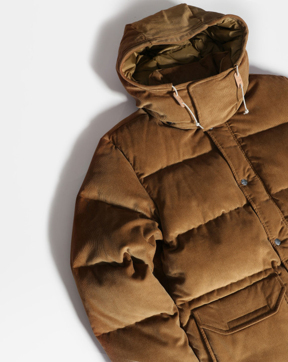 detail M SIERRA DOWN CORDUROY PARKA