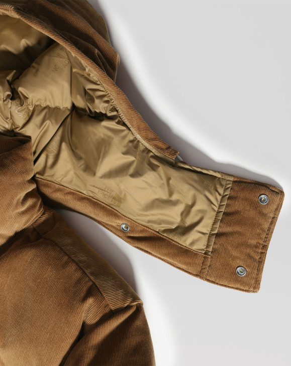 detail M SIERRA DOWN CORDUROY PARKA