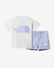 náhled Dětské tričko s krátkým rukávem The North Face INF COTTN SUM SET fialové