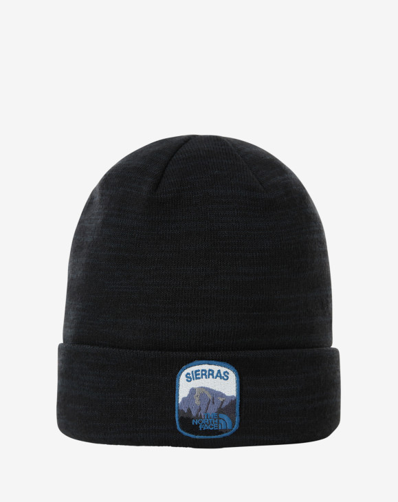 detail EMBROIDERED EARTHSCAPE BEANIE