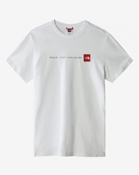 detail Pánské tričko s krátkým rukávem The North Face M S/S NEVER STOP EXPLORING TEE